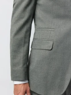 Antique Rogue Grey Blake Texture Regular Jacket^ Grey Suits|Suits & Tuxedos