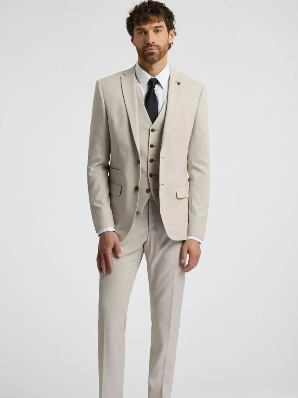 Antique Rogue Natural Branton Texture Jacket^ Suits & Tuxedos