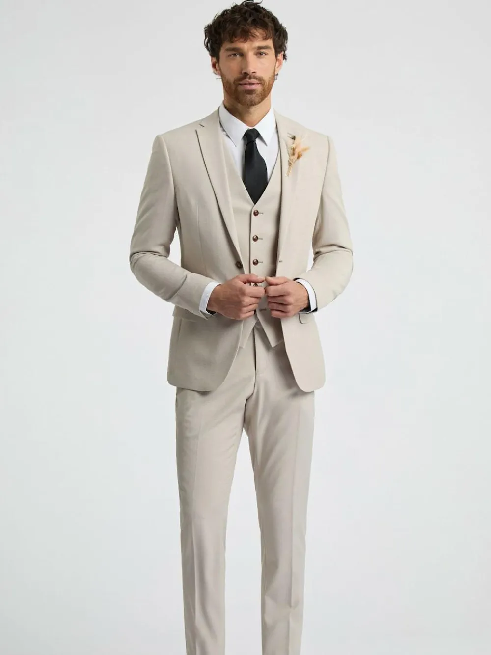 Antique Rogue Natural Branton Texture Jacket^ Suits & Tuxedos