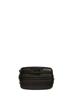 New Antler Medium in Single Stripe Luggage Bag Black