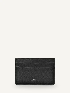A.P.C. Black Andre Card Holder^ Wallets