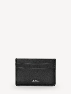 A.P.C. Black Andre Card Holder^ Wallets