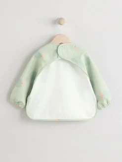 Next Apple Weaning And Feeding Sleeved Bib^ Unisex|Bibs