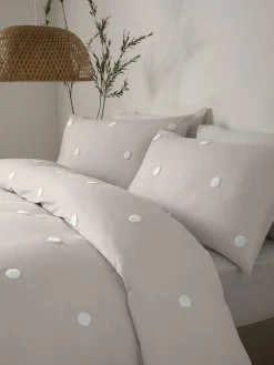 Appletree Dot Garden 100% Pure Cotton Duvet Cover and Pillowcase Set^ Branded Bedlinen