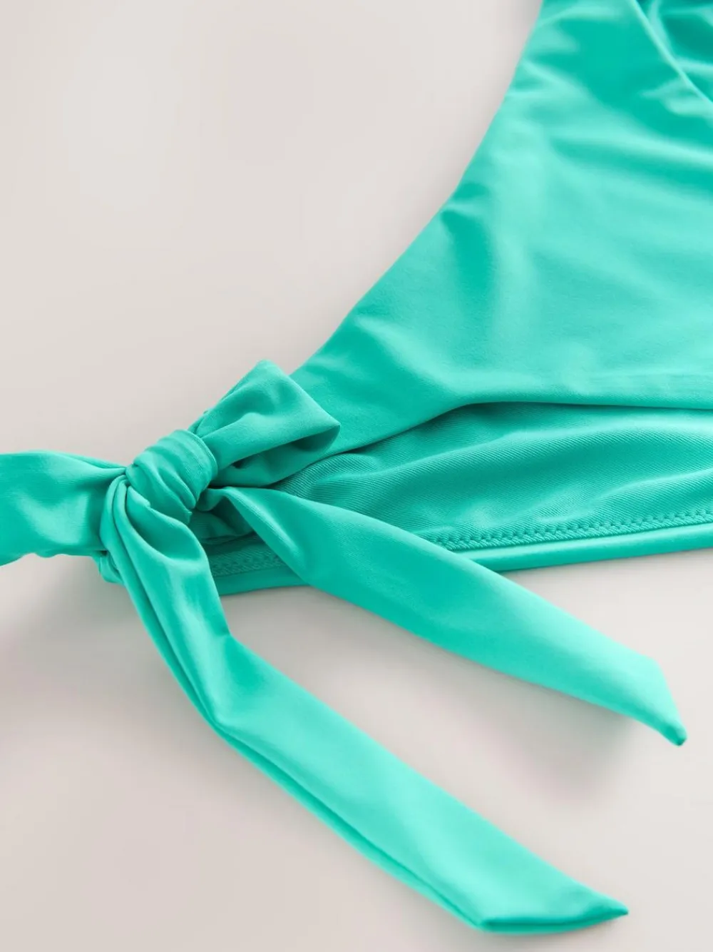 Online Next Tie Side Bikini Bottoms Aqua Green