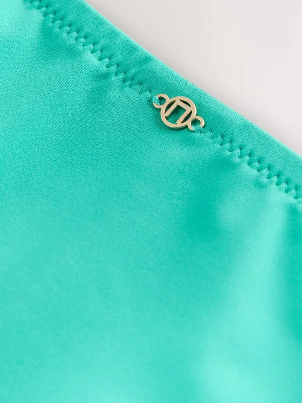 Online Next Tie Side Bikini Bottoms Aqua Green