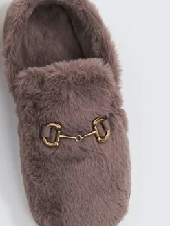 Online Aruelle Kelly Extra-Soft Brown Slippers