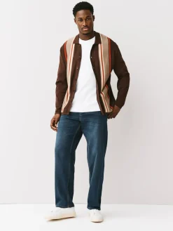 Next Ash Blue Relaxed Fit Comfort Stretch Jeans^ Jeans|Jeans