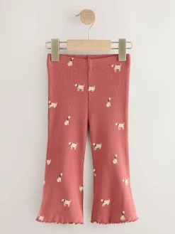 New Next Flared Leggings 5 Pack (3mths-7yrs) Autumnal Orange