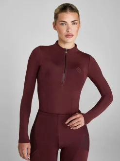 Hot Aztec Diamond Base Layer Red