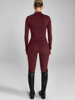 Hot Aztec Diamond Base Layer Red