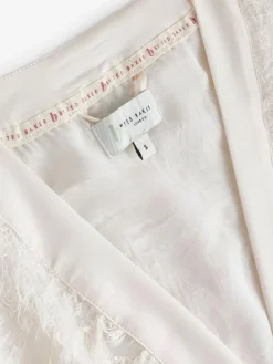 B by Ted Baker Feather Ivory Bridal Robe^Women Bathrobes|All Night & Lounge