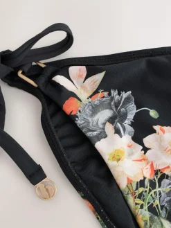 Discount B by Ted Baker Koi Tie Side Black Briefs