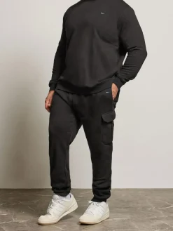 Outlet BadRhino Big & Tall Black Cargo Joggers
