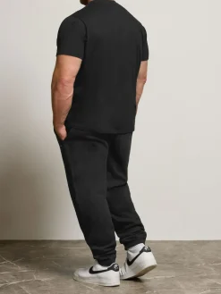 BadRhino Big & Tall Black Essential Joggers^ Joggers|Joggers