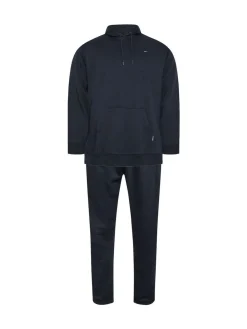 BadRhino Big & Tall Blue Hoodie and Cargo Joggers Set^ Joggers|Joggers