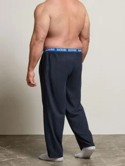 BadRhino Big & Tall Blue Lounge Trousers^ Loungewear