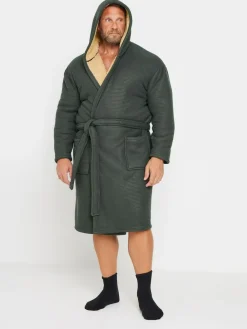 BadRhino Big & Tall Waffle Borg Robe^ Bathrobe