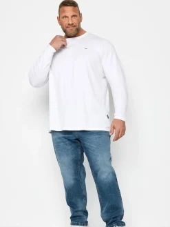 BadRhino Big & Tall Washed Denim Jeans^ Jeans|Jeans