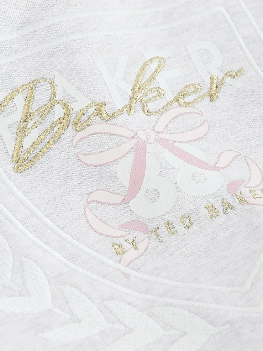 Baker by Ted Baker 2 Piece Grey Marl Graphic Hoodie & Cargo Joggers Set^ Sweatshirts & Hoodies|Sets & Coords