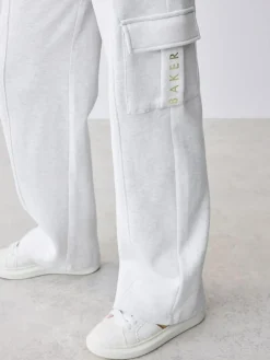 Baker by Ted Baker 2 Piece Grey Marl Graphic Hoodie & Cargo Joggers Set^ Sweatshirts & Hoodies|Sets & Coords