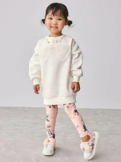 Baker by Ted Baker 2 Piece Longline Bow Sweat and Floral Leggings Set^ Sweatshirts & Hoodies|Sets & Coords