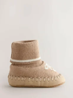 Baker by Ted Baker Baby Boys Knitted Booties^BOY Baby Boots|Boots