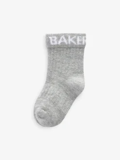 Baker by Ted Baker Baby Socks 5 Pack^BOY Socks