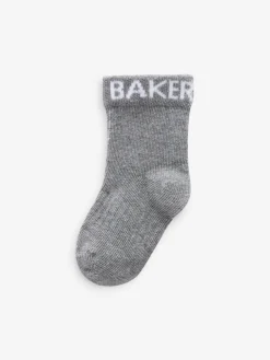 Baker by Ted Baker Baby Socks 5 Pack^BOY Socks
