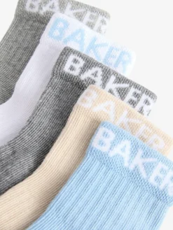 Baker by Ted Baker Baby Socks 5 Pack^BOY Socks