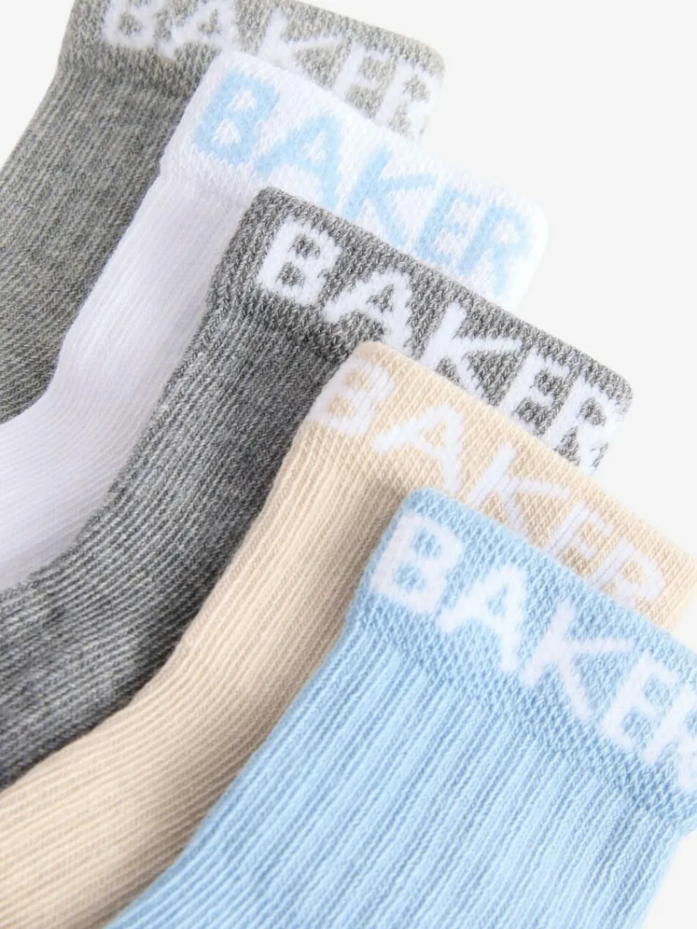 Baker by Ted Baker Baby Socks 5 Pack^BOY Socks