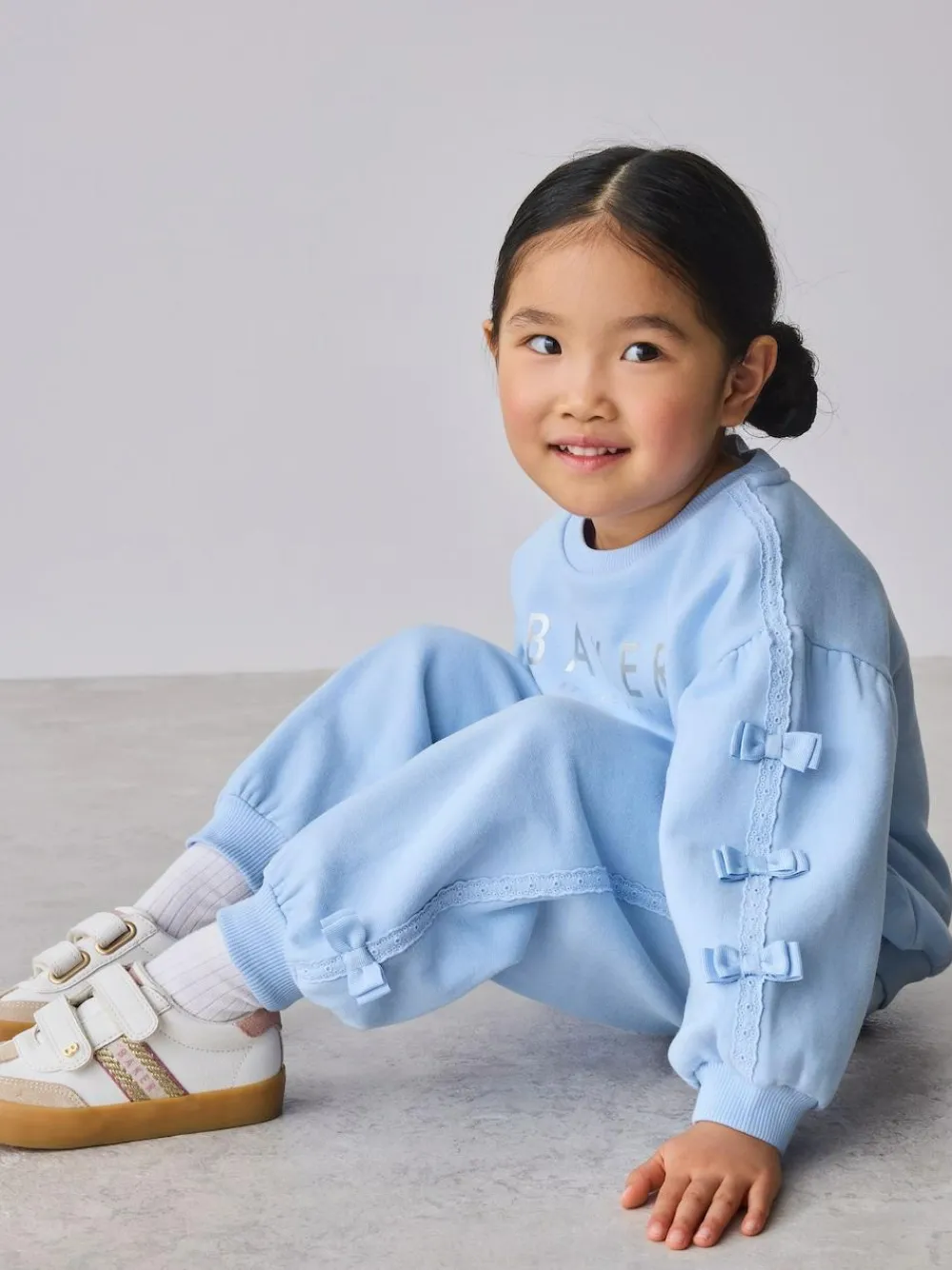 Baker by Ted Baker 2 Piece Side Bow Detail Sweat & Joggers Set^ Sweatshirts & Hoodies