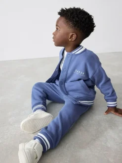 Baker by Ted Baker Blue 100% Cotton Varsity 3 Piece Set^ Cosy Club