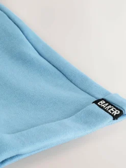 Hot Baker by Ted Baker Blue Dungarees and Polo Shirt Set