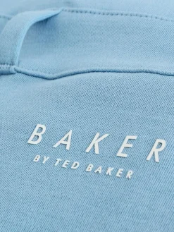 Hot Baker by Ted Baker Blue Dungarees and Polo Shirt Set
