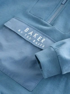 Baker by Ted Baker Blue Hooded Romper^ Rompers & Overalls