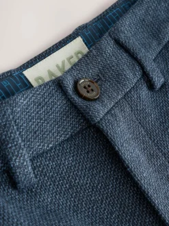 Baker by Ted Baker Blue Jersey Suit Trousers^BOY Suits & Vest