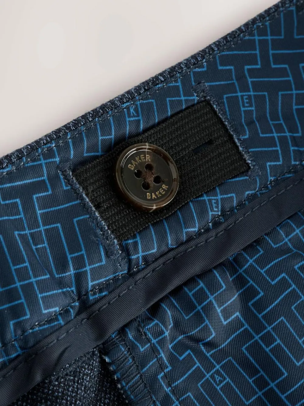 Baker by Ted Baker Blue Jersey Suit Trousers^BOY Suits & Vest