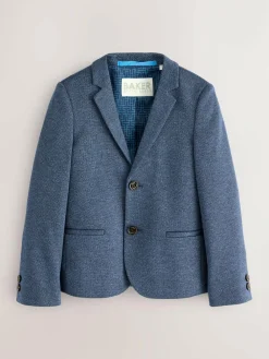Baker by Ted Baker Blue Jersey Suit Jacket^BOY Suits & Vest