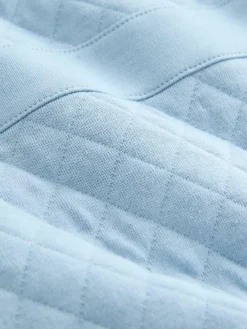 Online Baker by Ted Baker Blue Quilted Dungarees and T-Shirt Set