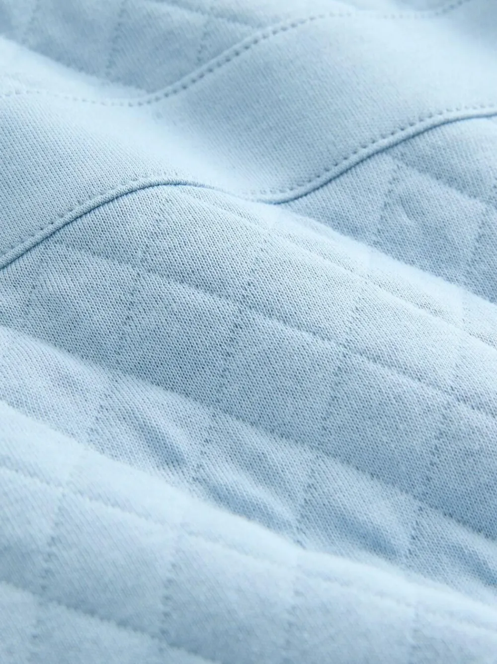 Online Baker by Ted Baker Blue Quilted Dungarees and T-Shirt Set