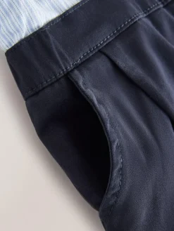 Baker by Ted Baker Blue Smart Bow Tie Rompersuit^ Rompers & Overalls