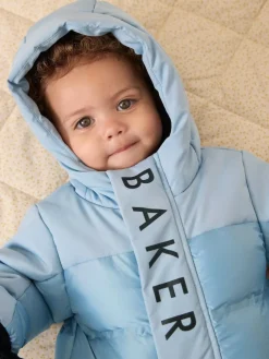 Baker by Ted Baker Blue Shower Resistant Snowsuit
