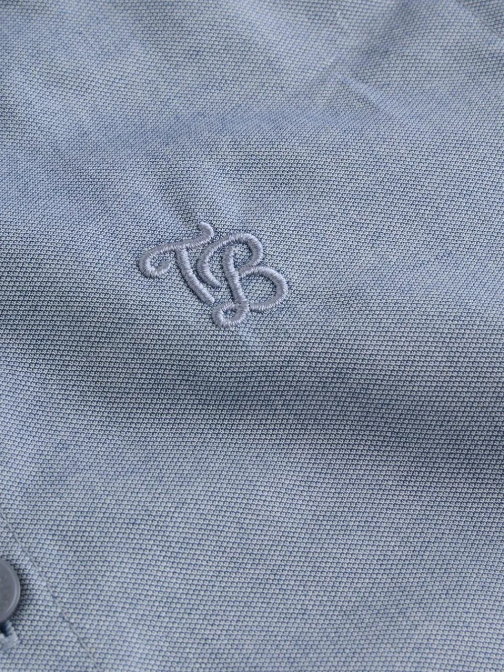 Baker by Ted Baker Blue Short Sleeve Shirt with Bow Tie