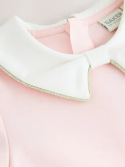 Sale Baker by Ted Baker Bow Collared Ponte Dress Pink