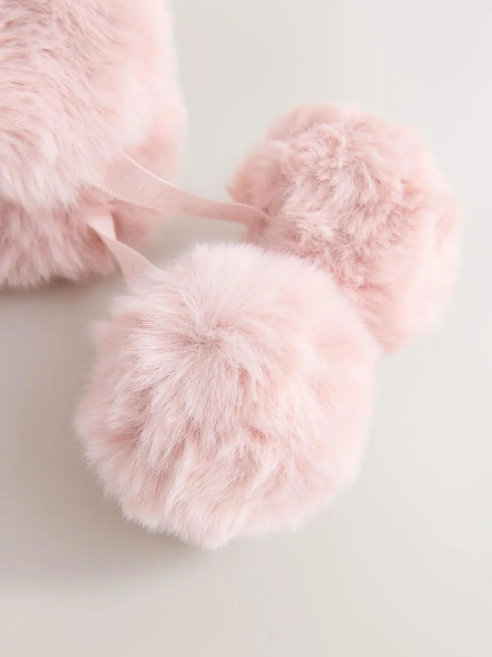 Hot Baker by Ted Baker Bow Pink Faux Fur Trapper Hat