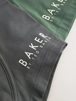Sale Baker by Ted Baker Boys Boxers 5 Pack Green Multi
