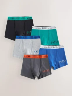 Baker by Ted Baker Boys Boxers 5 Pack^BOY Underwear