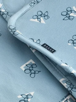 New Baker by Ted Baker Boys Blanket Blue Balloon Dog