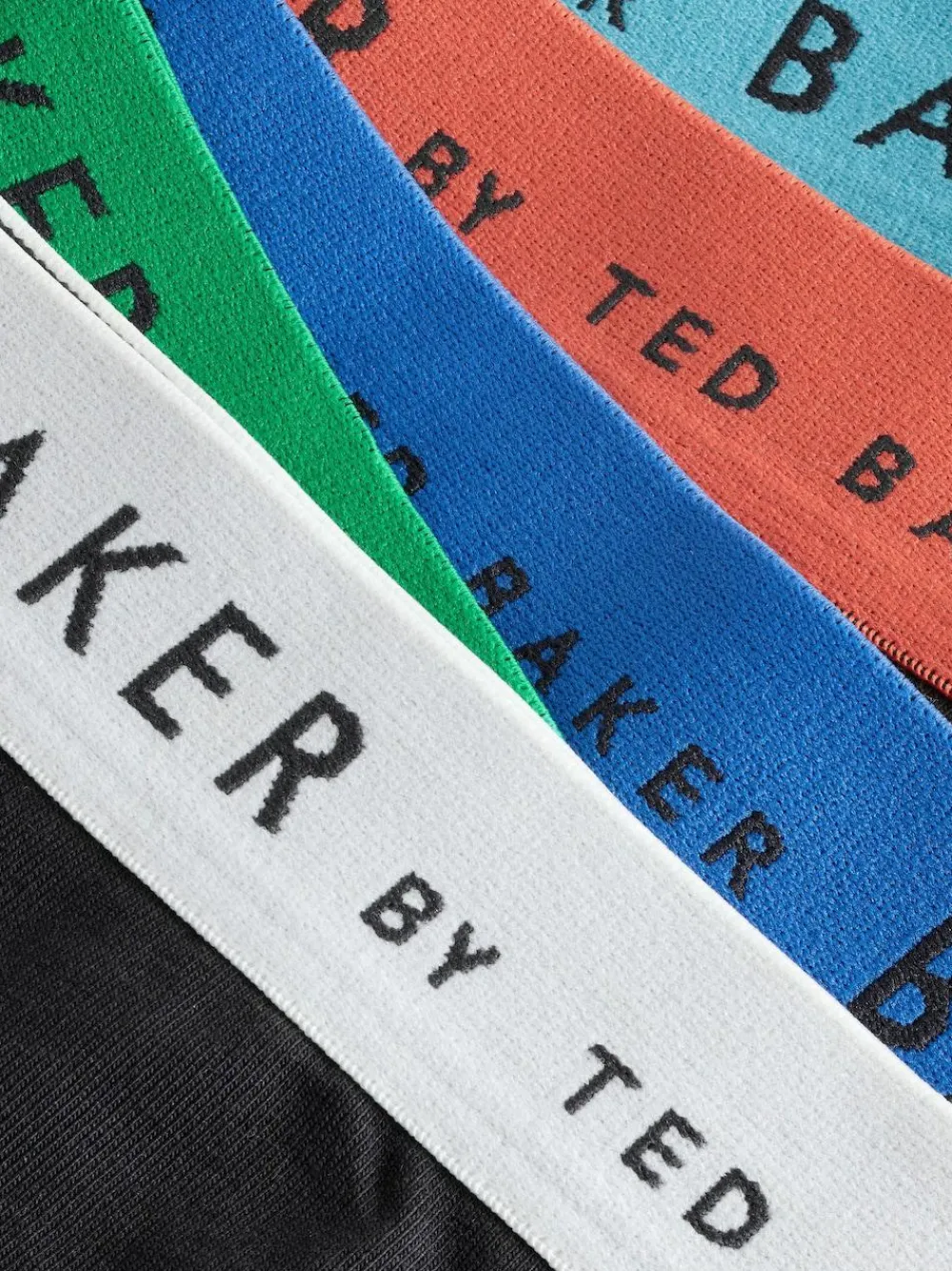 Online Baker by Ted Baker Boys Boxers 5 Pack Black